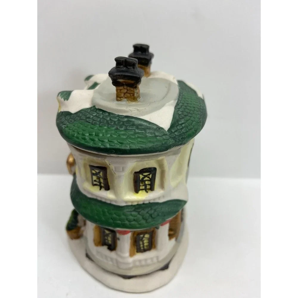 Vtg Greenbrier International Inc. Christmas Town Decoration Restaurant Building